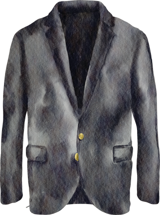 watercolor suit